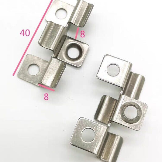 1 0 0pcs Anticorrosive Hidden Fixing Stainless Steel Fasteners Metal Clips Fitting