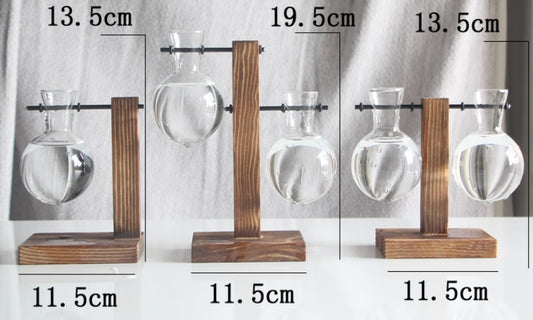 Wooden Frame Vase Home Decoration Supplies