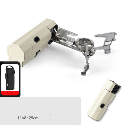 Camping Gas Stove Portable Folding Cassette Stove Outdoor Hiking