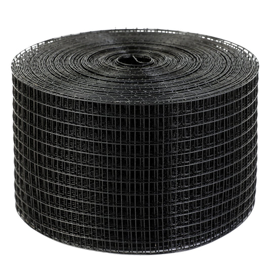 8 Inch X 100ft Solar Panel Bird Guard, Critter Guard Roll Kit With 70pcs Aluminum Alloy Fasteners, Solar Panel Guard With Rust-proof PVC Coating, 1/2 Inch Wire Roll Mesh