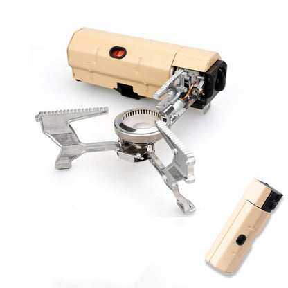 Camping Gas Stove Portable Folding Cassette Stove Outdoor Hiking
